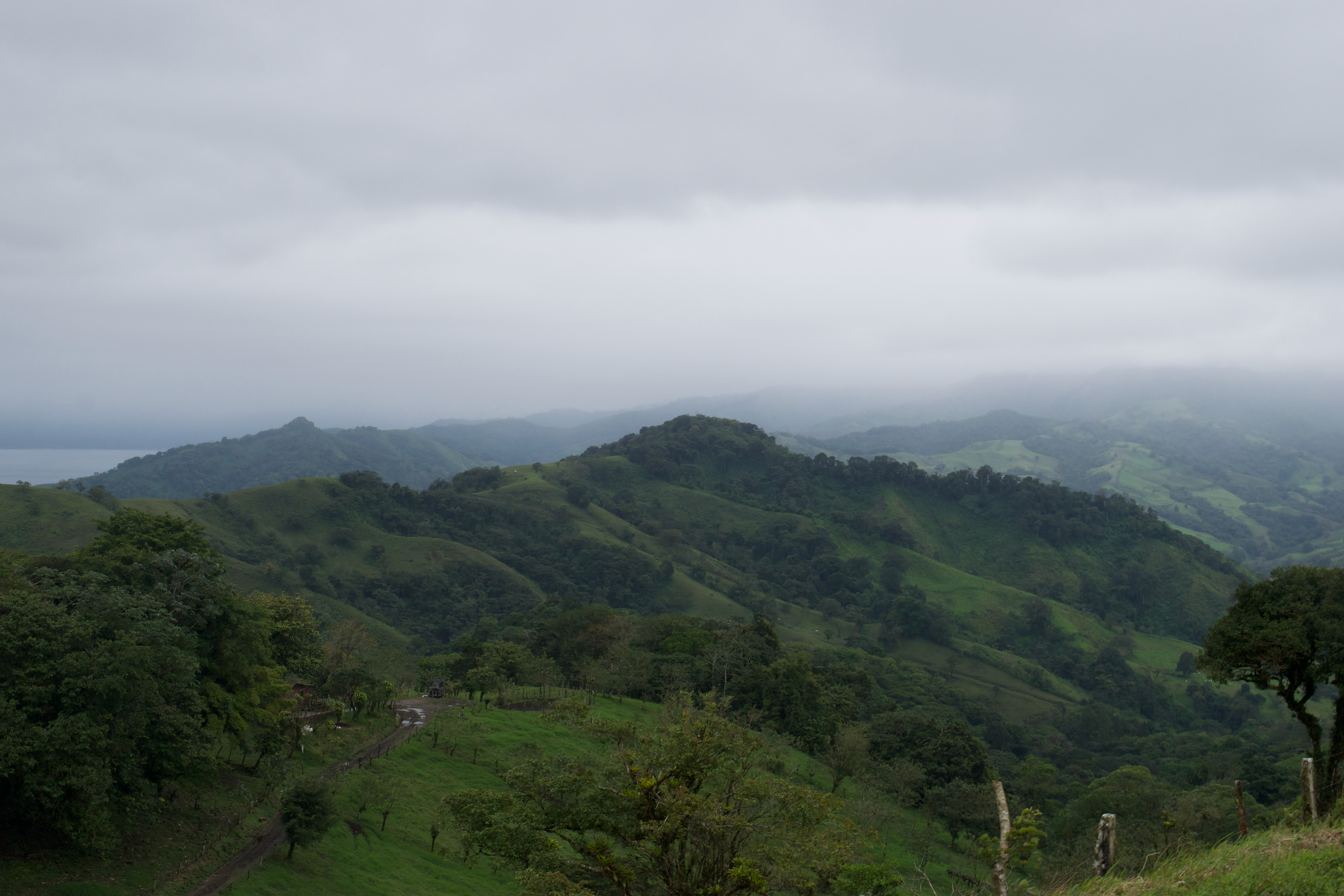 A mountainous landscape